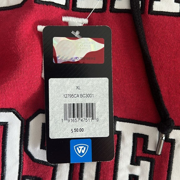 Indiana Hoosiers Sweat Jacket - Picture 2 of 2